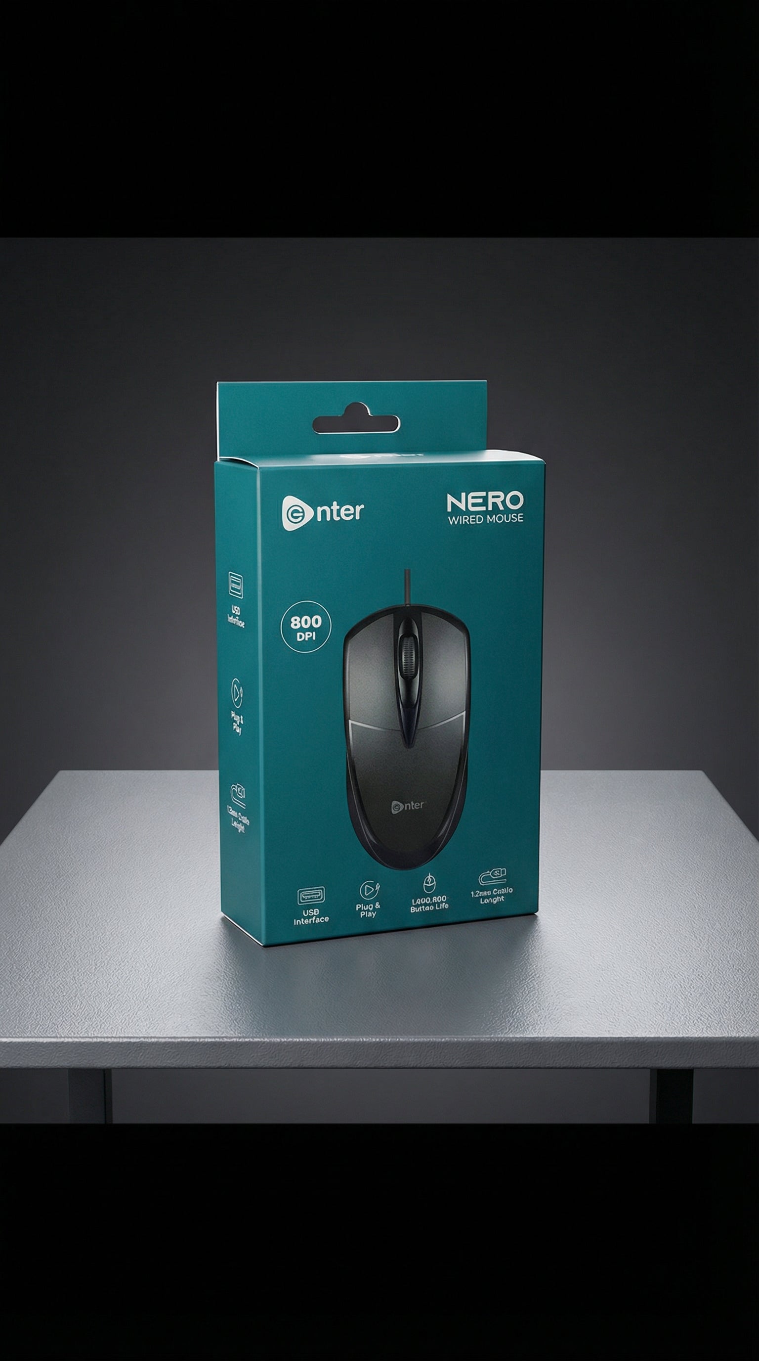 Enter Nero Wired Mouse