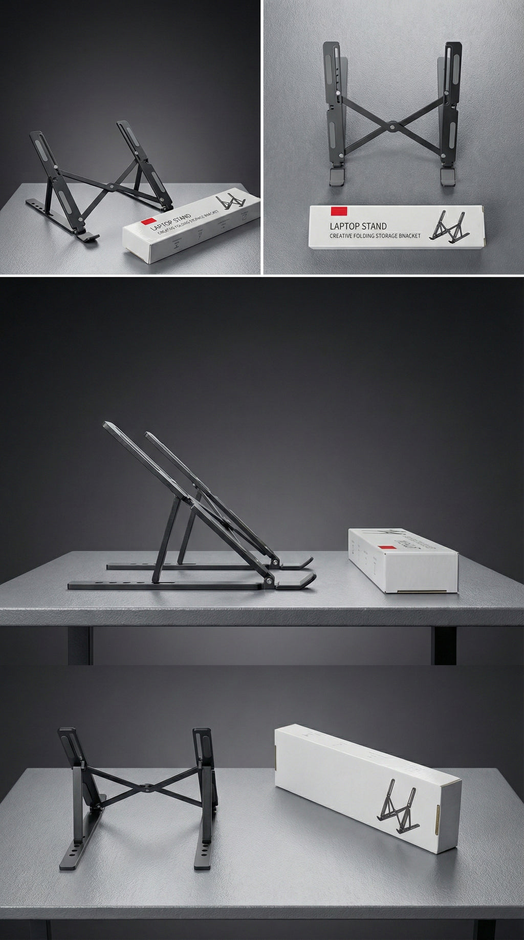Laptop Stand (Portable & Ergonomic Design)