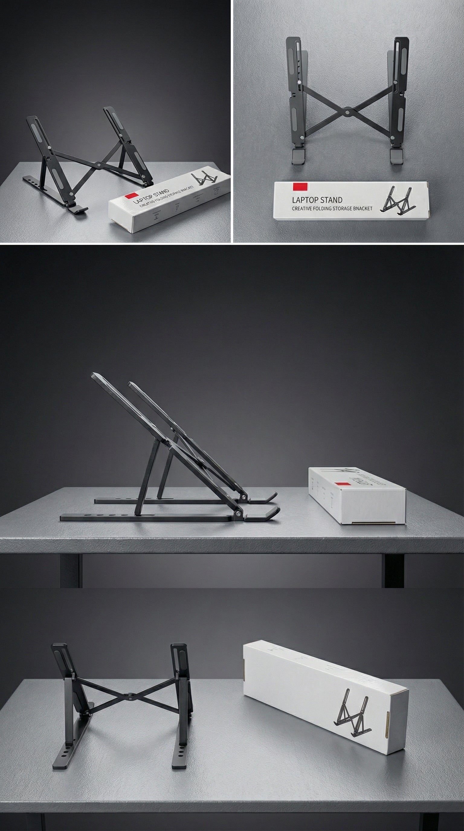 Laptop Stand (Portable & Ergonomic Design)